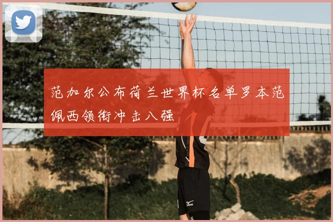 范加尔公布荷兰世界杯名单罗本范佩西领衔冲击八强