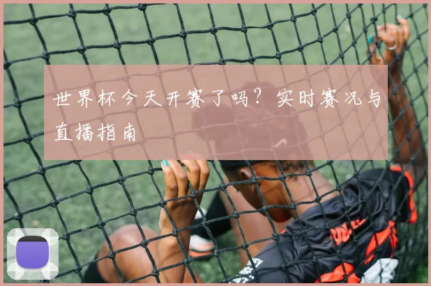 世界杯今天开赛了吗？实时赛况与直播指南