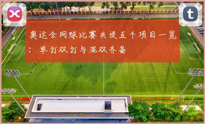 奥运会网球比赛共设五个项目一览:单打双打与混双齐备