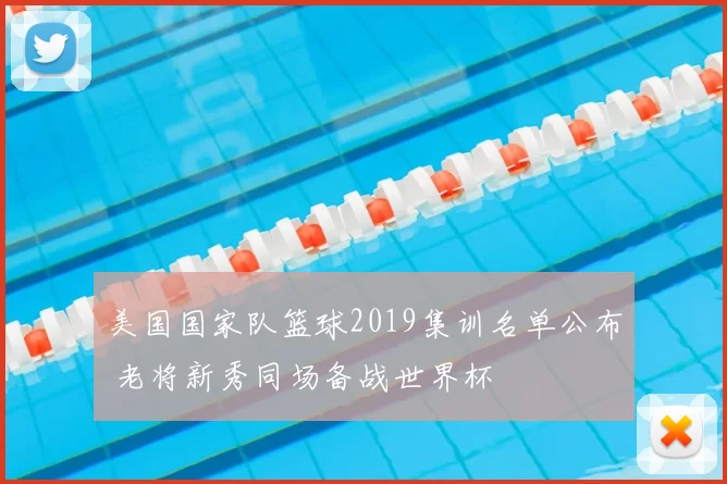 美国国家队篮球2019集训名单公布 老将新秀同场备战世界杯