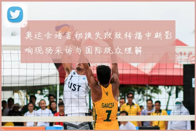 奥运会语言切换失败致转播中断影响现场采访与国际观众理解