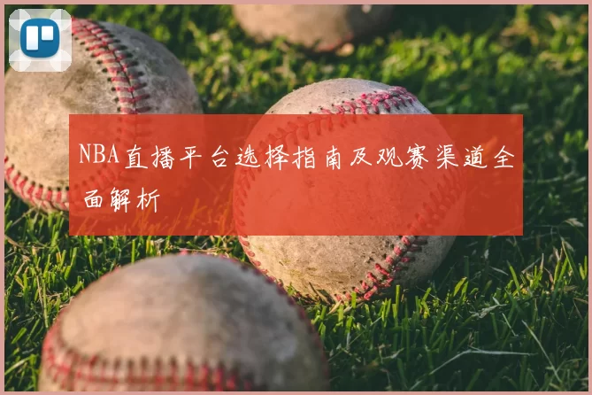 NBA直播平台选择指南及观赛渠道全面解析